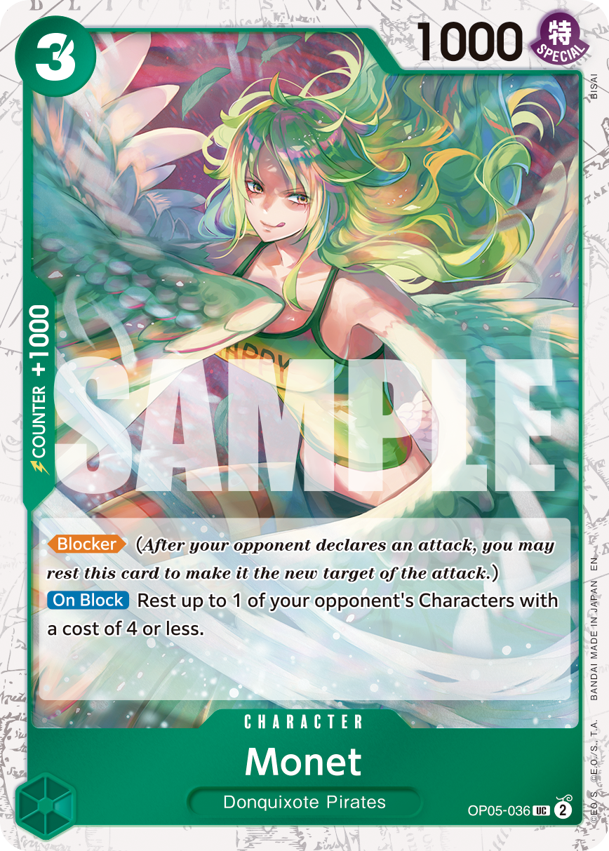 Monet (PRB-02 OP05-036_p2) — Alt Art