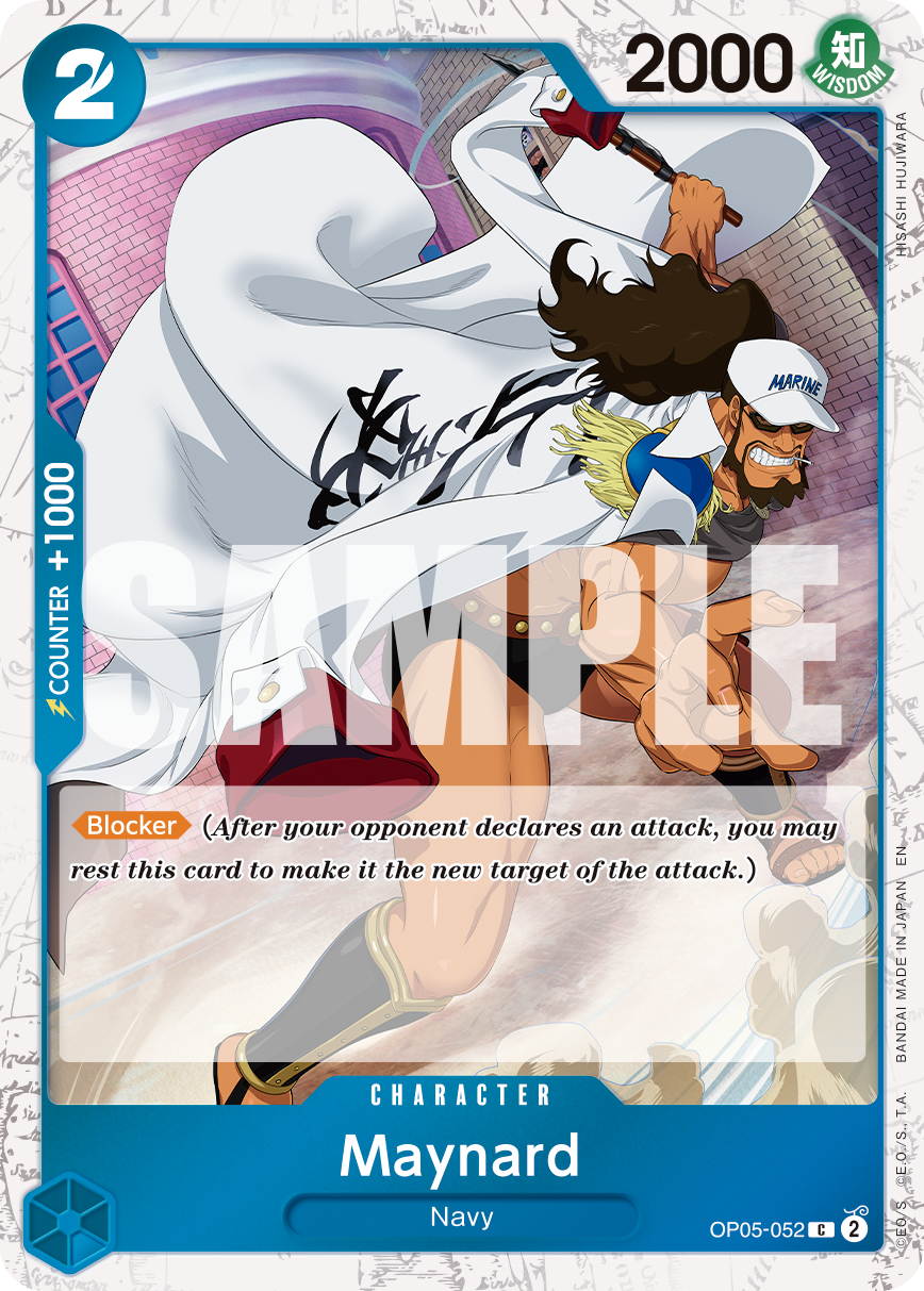 Maynard (PRB-02 OP05-052_p1) — Alt Art