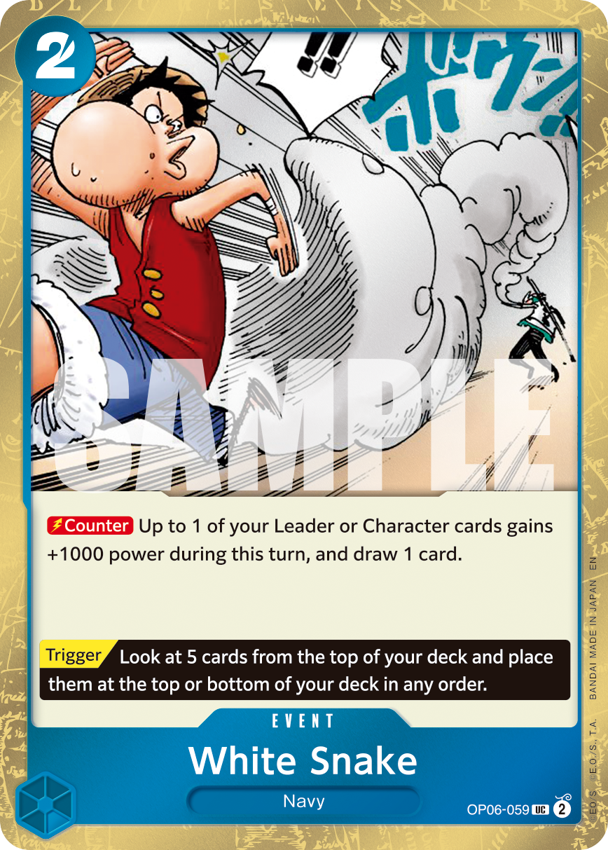 White Snake (PRB-02 OP06-059_p1) — Alt Art