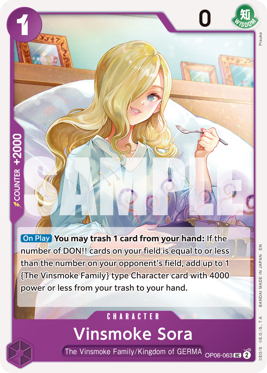 Vinsmoke Sora (PRB-02 OP06-063_r1)