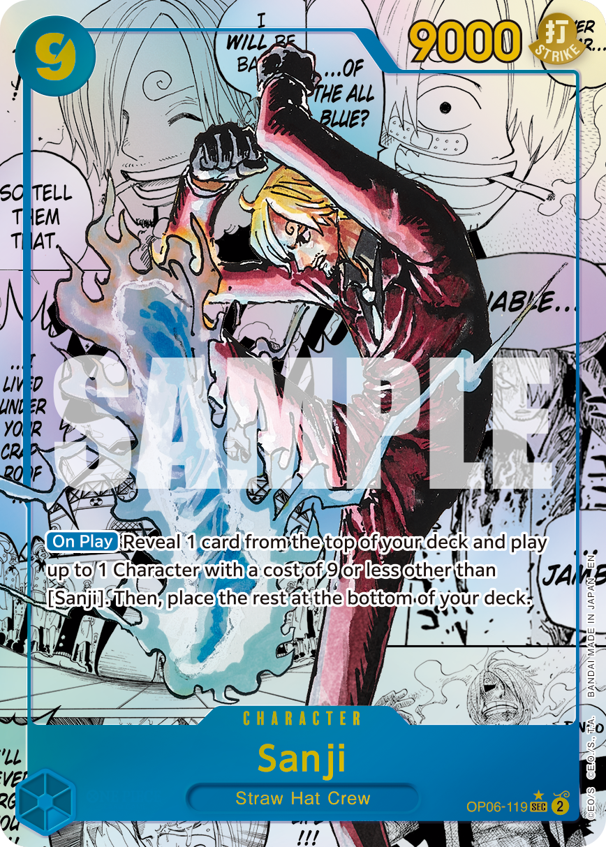 Sanji (PRB-02 OP06-119_p3) — Alt Art