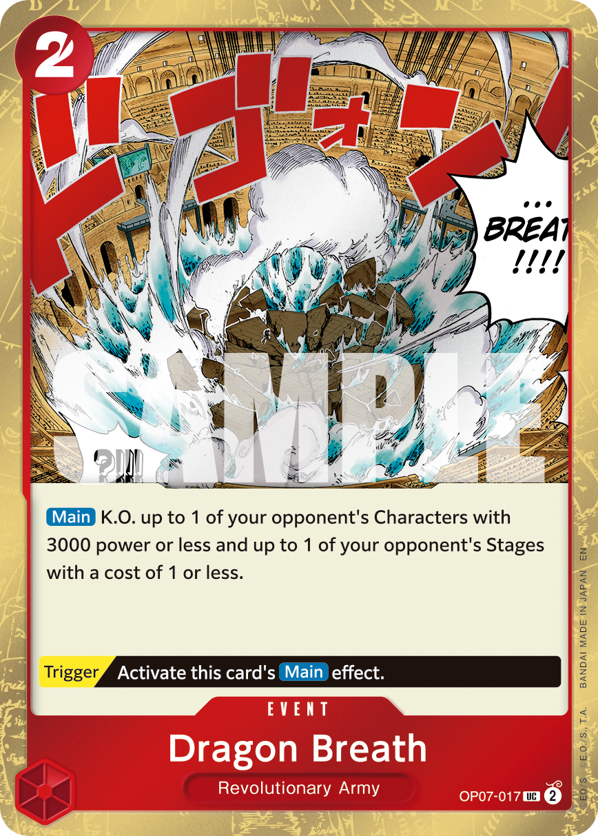 Dragon Breath (PRB-02 OP07-017_p1) — Alt Art