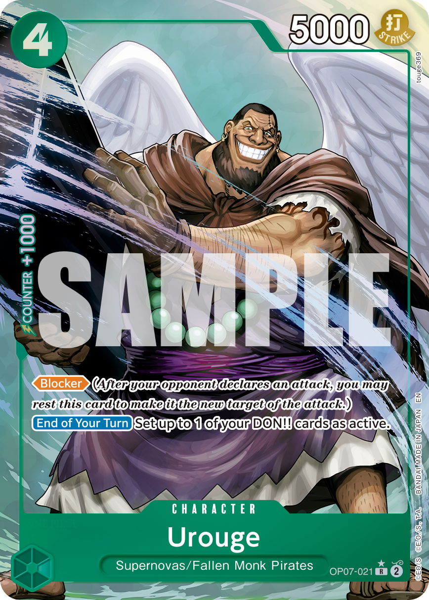 Urouge (PRB-02 OP07-021_p8) — Alt Art