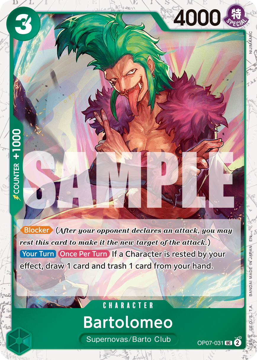 Bartolomeo (PRB-02 OP07-031_p1) — Alt Art