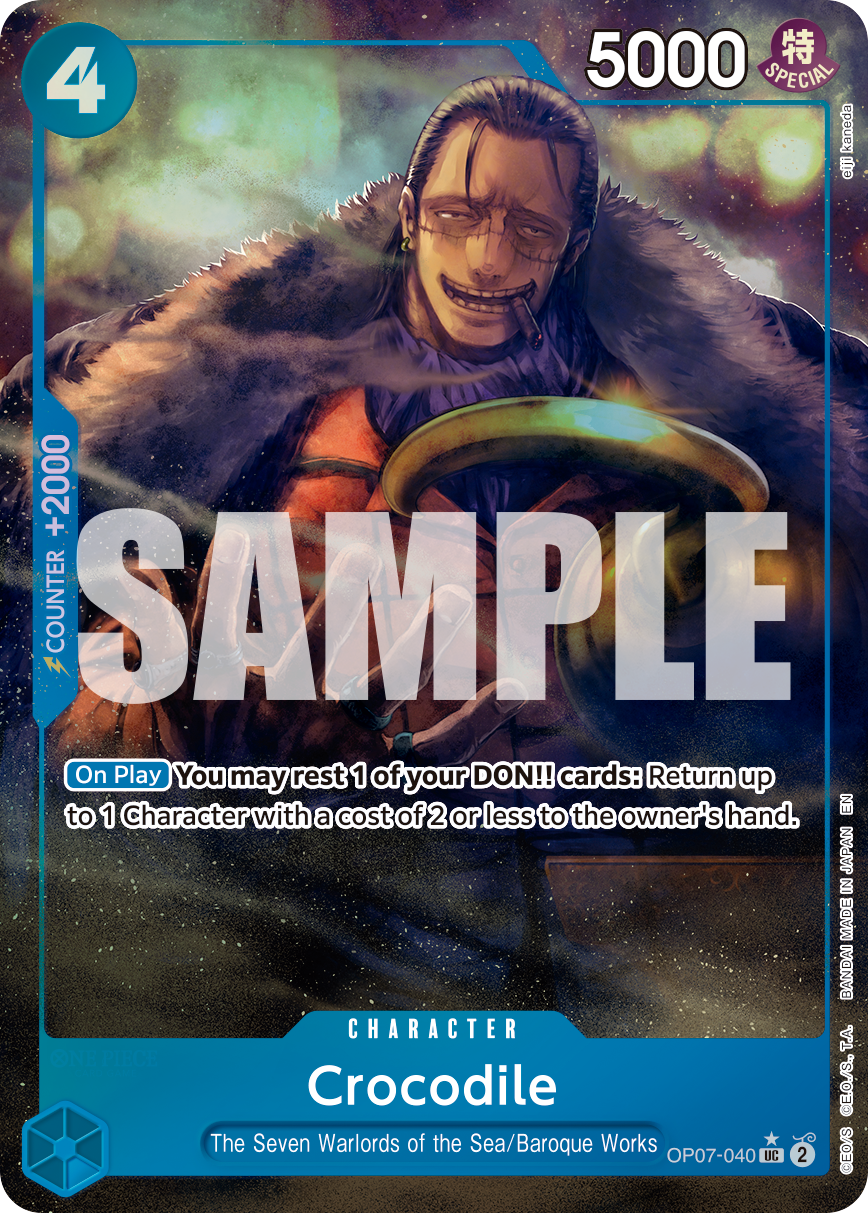 Crocodile (PRB-02 OP07-040_p3) — Alt Art