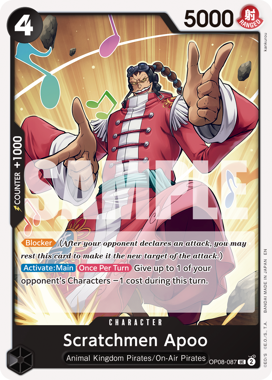 Scratchmen Apoo (PRB-02 OP08-087_r1)