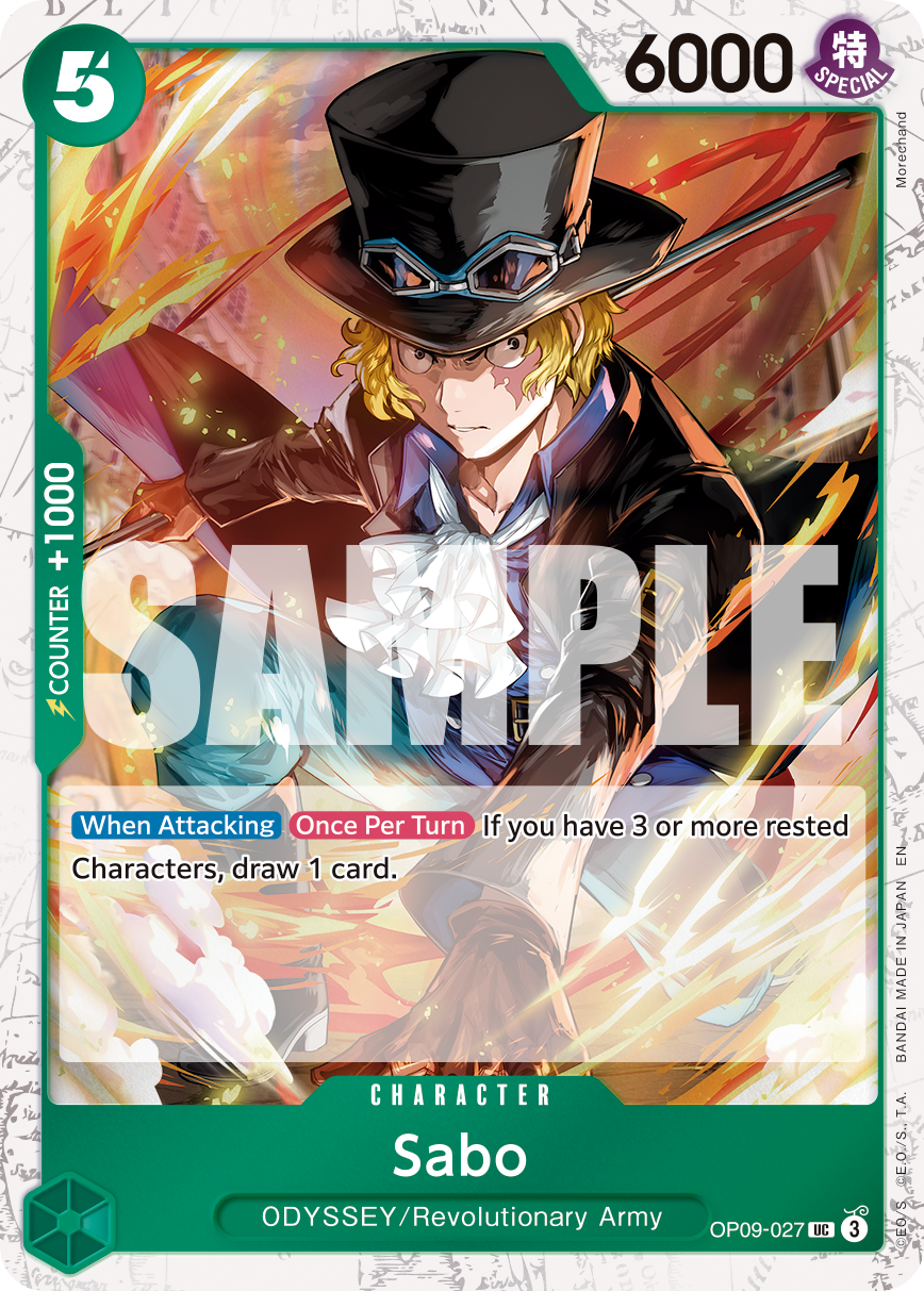 Sabo (PRB-02 OP09-027_p1) — Alt Art