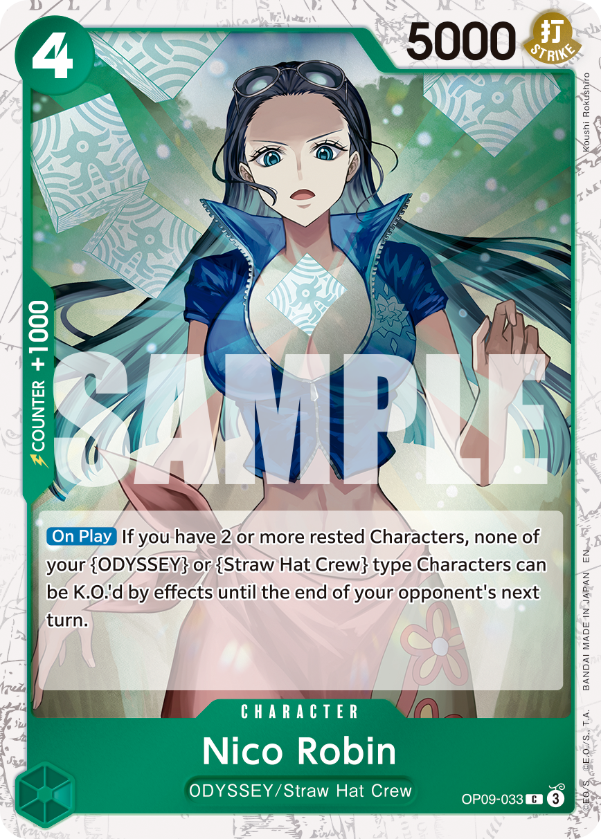 Nico Robin (PRB-02 OP09-033_p1) — Alt Art