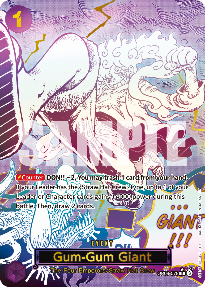 Gum-Gum Giant (PRB-02 OP09-078_p2) — Alt Art