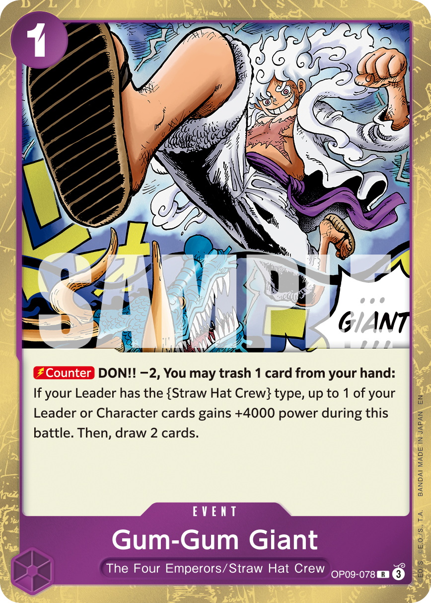 Gum-Gum Giant (PRB-02 OP09-078_r1)