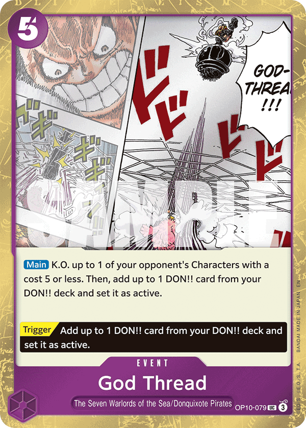 God Thread (PRB-02 OP10-079_p1) — Alt Art