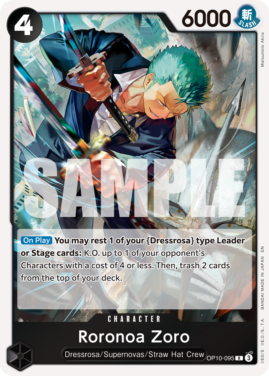 Roronoa Zoro (PRB-02 OP10-095_r1)