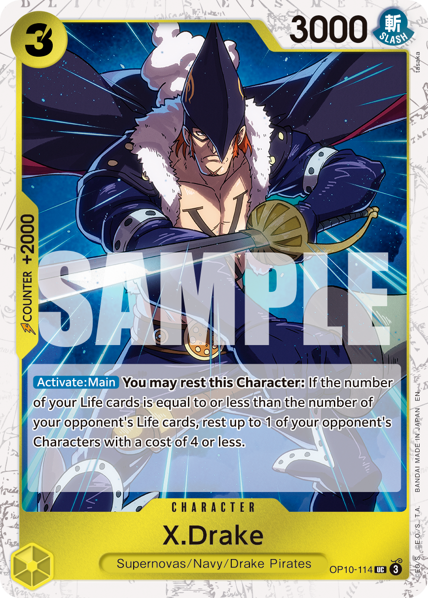 X.Drake (PRB-02 OP10-114_p1) — Alt Art
