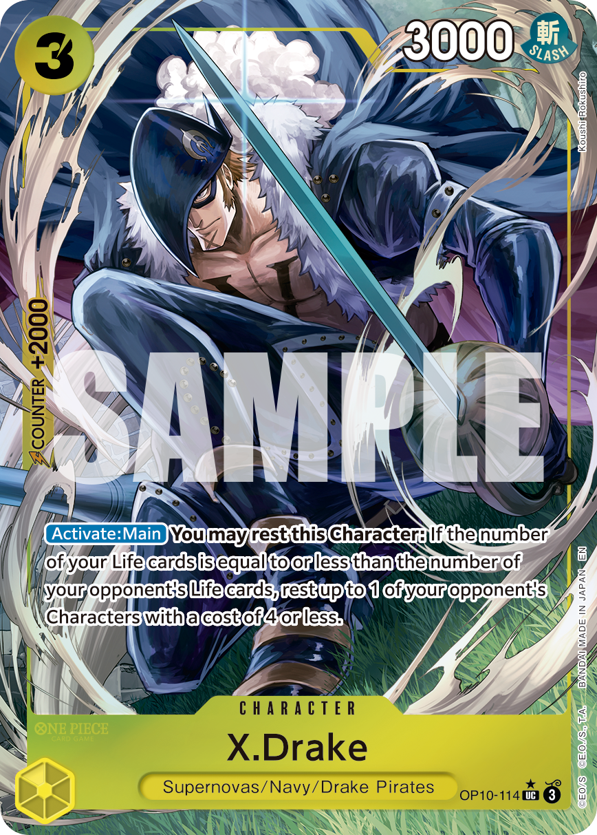 X.Drake (PRB-02 OP10-114_p2) — Alt Art