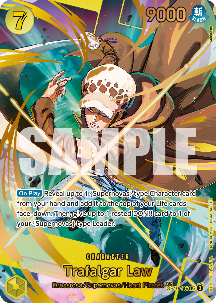Trafalgar Law (PRB-02 OP10-119_p3) — Alt Art