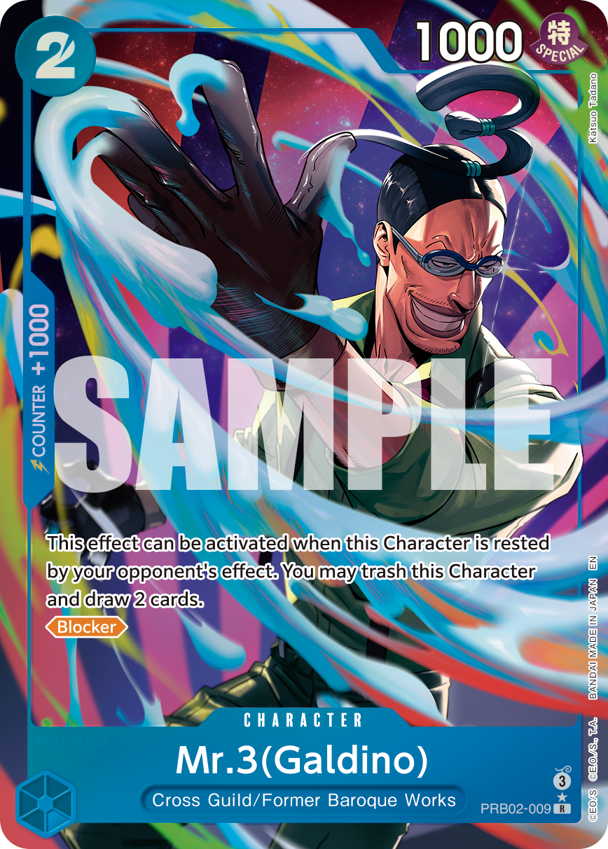 Mr.3(Galdino) (PRB02-009_p1) — Alt Art
