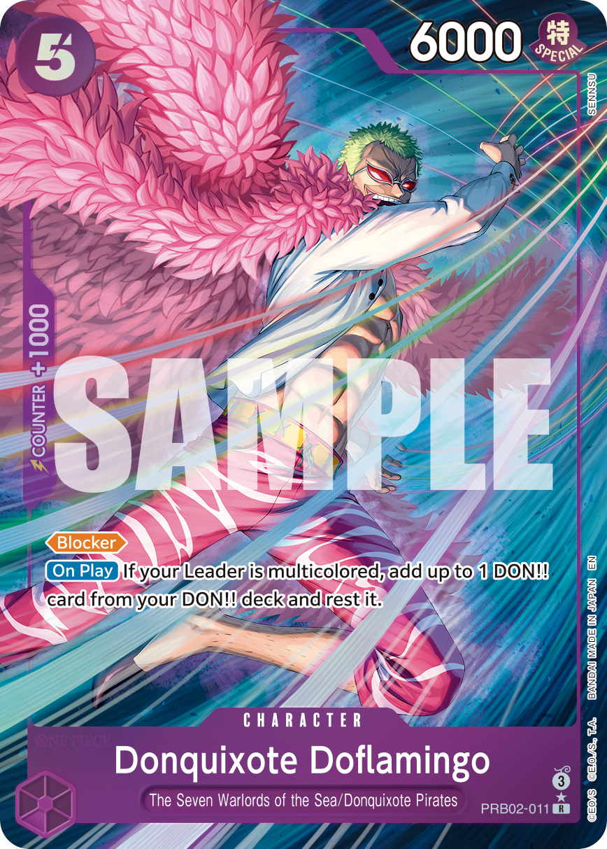 Donquixote Doflamingo (PRB02-011_p1) — Alt Art