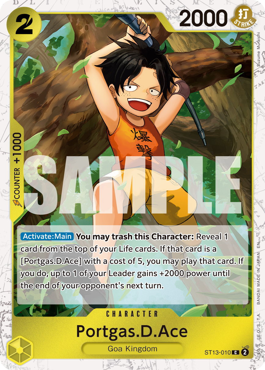 Portgas.D.Ace (PRB-02 ST13-010_p2) — Alt Art