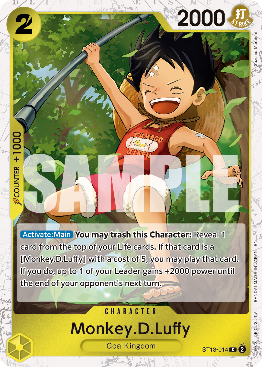 Monkey.D.Luffy (PRB-02 ST13-014_p2) — Alt Art