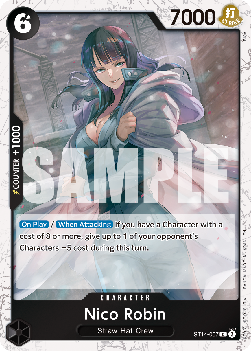 Nico Robin (PRB-02 ST14-007_p1) — Alt Art