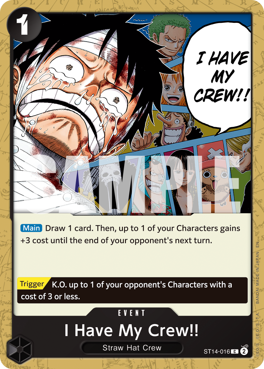 I Have My Crew!! (PRB-02 ST14-016_r1)