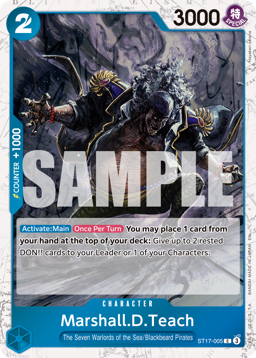Marshall.D.Teach (PRB-02 ST17-005_p1) — Alt Art