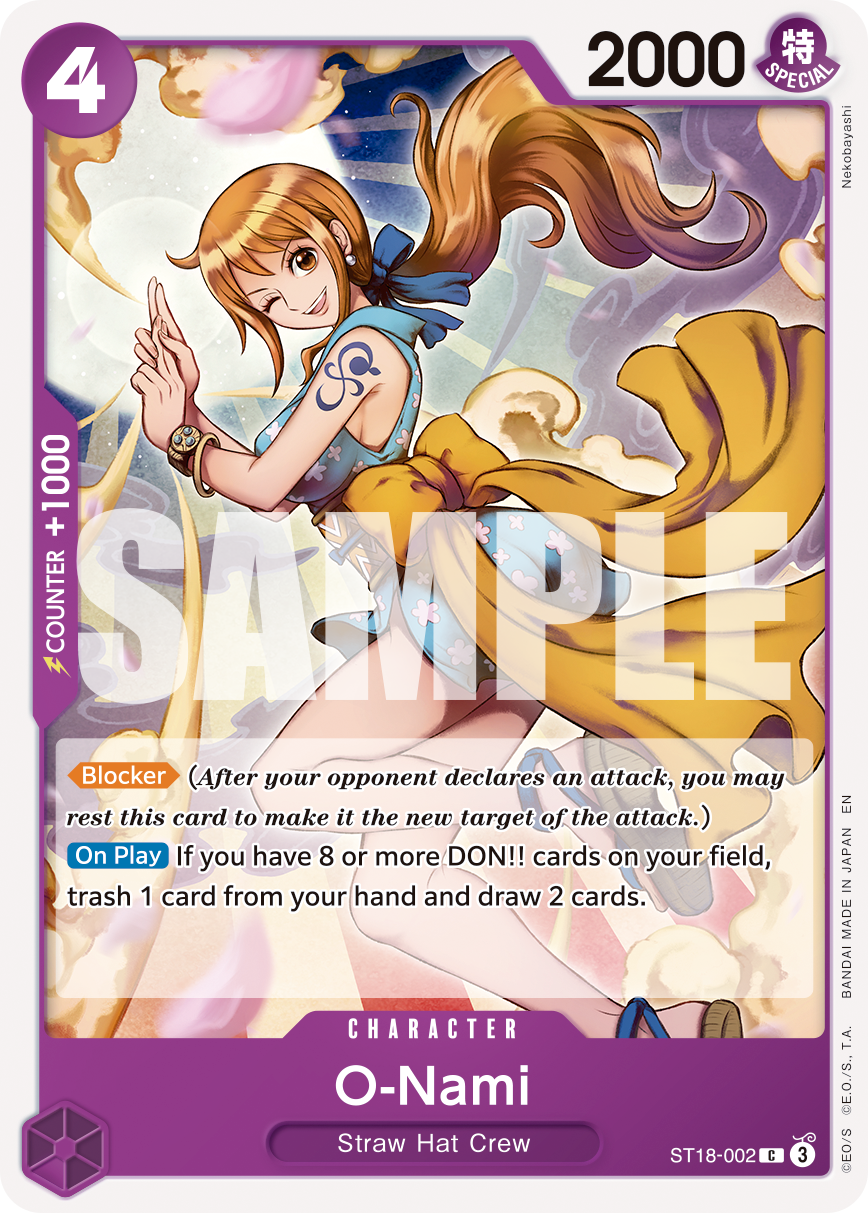 O-Nami (PRB-02 ST18-002_r1)