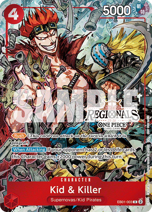 Kid &amp; Killer (PROMOS EB01-003_p2) — Alt Art