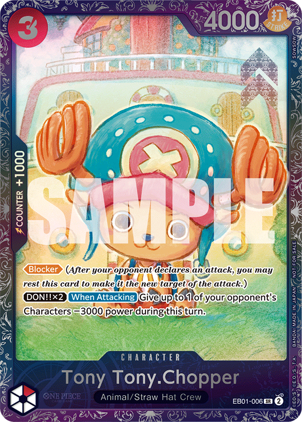 Tony Tony.Chopper (PROMOS EB01-006_p3) — Alt Art