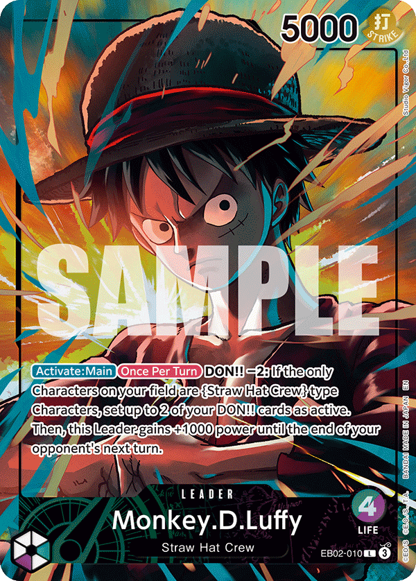 Monkey.D.Luffy (PROMOS EB02-010_p3) — Alt Art