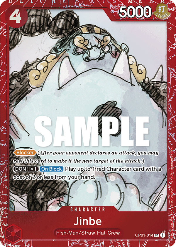 Jinbe (PROMOS OP01-014_p1) — Alt Art