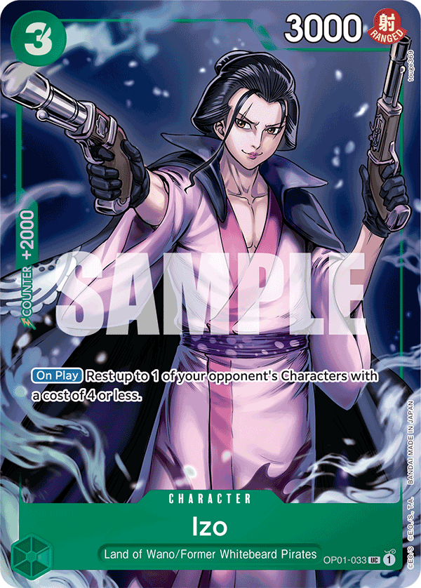 Izo (PROMOS OP01-033_p6) — Alt Art
