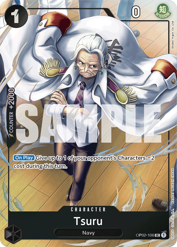 Tsuru (PROMOS OP02-106_p6) — Alt Art
