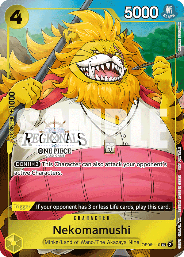Nekomamushi (PROMOS OP06-110_p1) — Alt Art