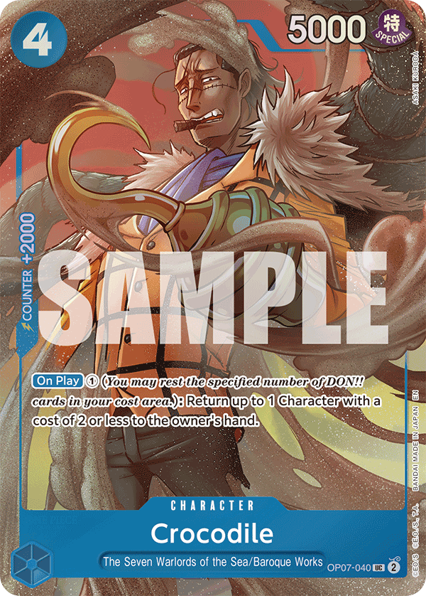 Crocodile (PROMOS OP07-040_p4) — Alt Art