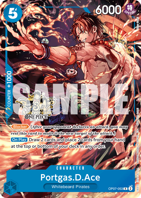Portgas.D.Ace (PROMOS OP07-053_p3) — Alt Art