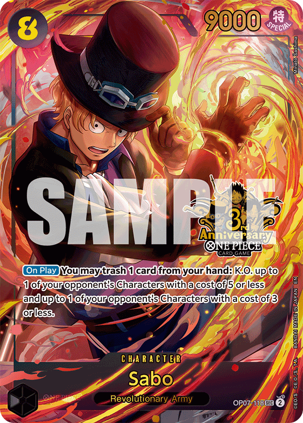 Sabo (PROMOS OP07-118_p3) — Alt Art