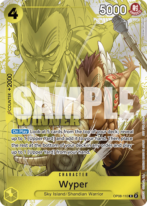 Wyper (PROMOS OP08-110_p3) — Alt Art