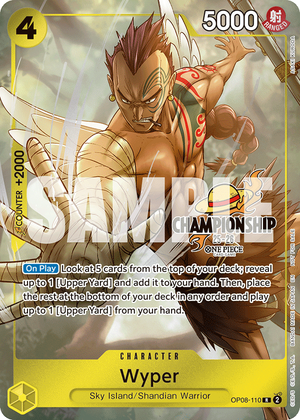 Wyper (PROMOS OP08-110_p4) — Alt Art
