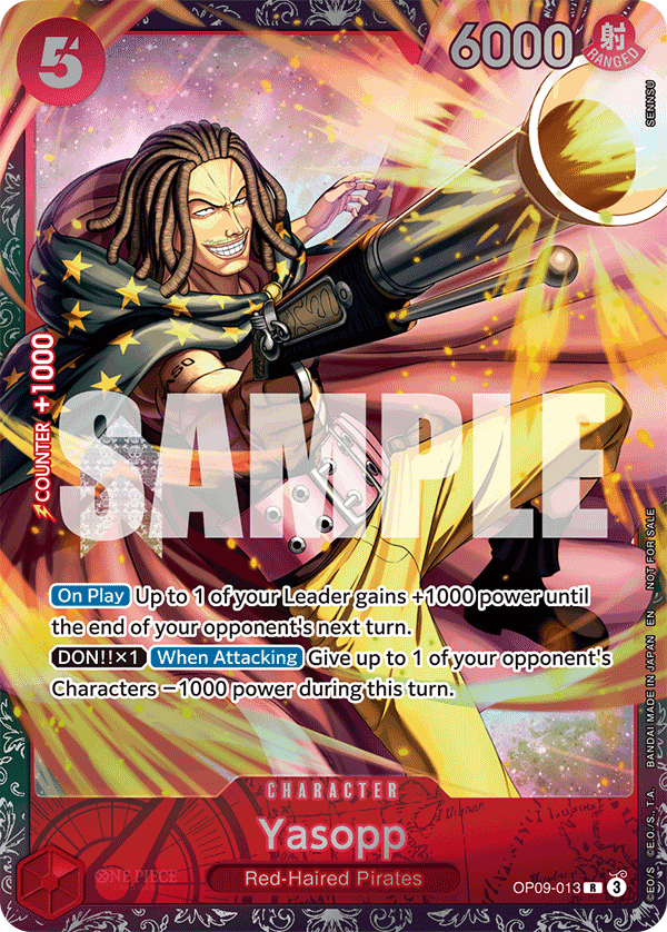 Yasopp (PROMOS OP09-013_p1) — Alt Art
