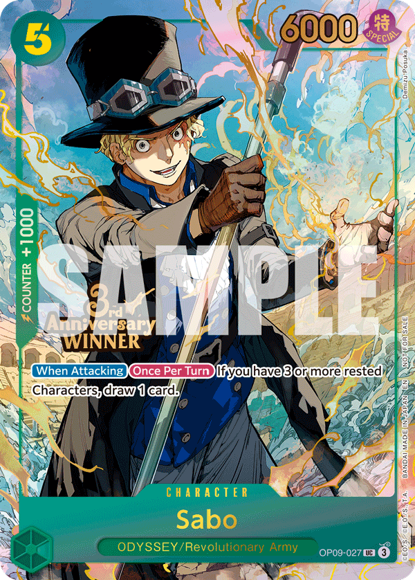 Sabo (PROMOS OP09-027_p3) — Alt Art