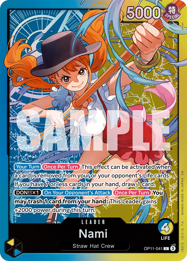 Nami (PROMOS OP11-041_p2) — Alt Art