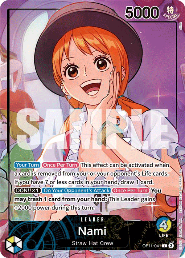 Nami (PROMOS OP11-041_p3) — Alt Art