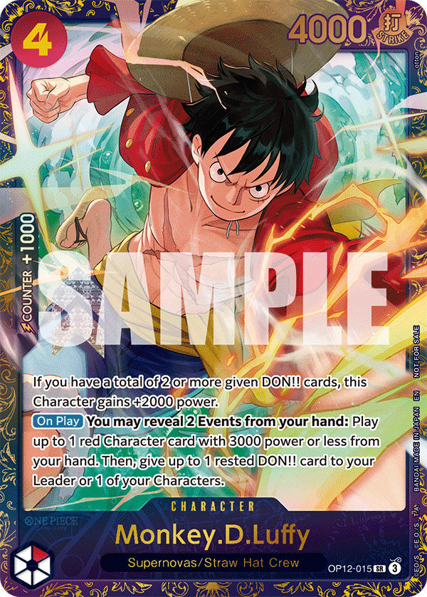 Monkey.D.Luffy (PROMOS OP12-015_p2) — Alt Art