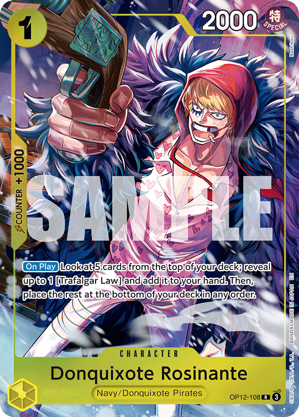 Donquixote Rosinante (PROMOS OP12-108_p3) — Alt Art