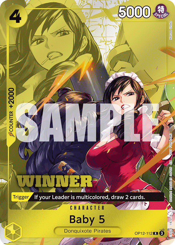 Baby 5 (PROMOS OP12-112_p3) — Alt Art