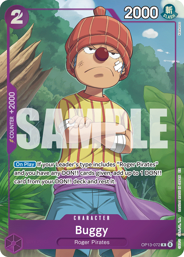 Buggy (PROMOS OP13-072_p1) — Alt Art