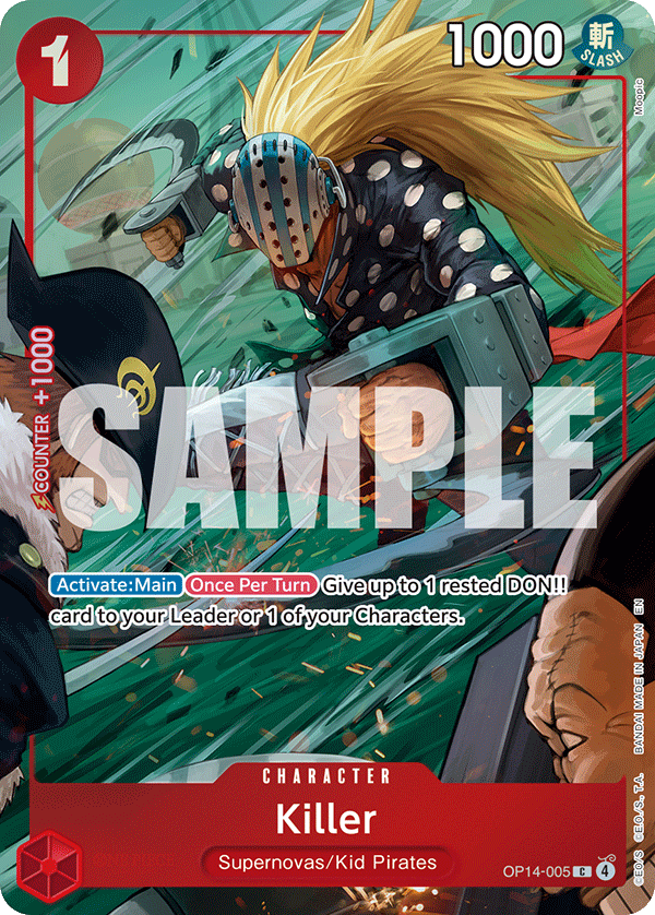 Killer (PROMOS OP14-005_p1) — Alt Art