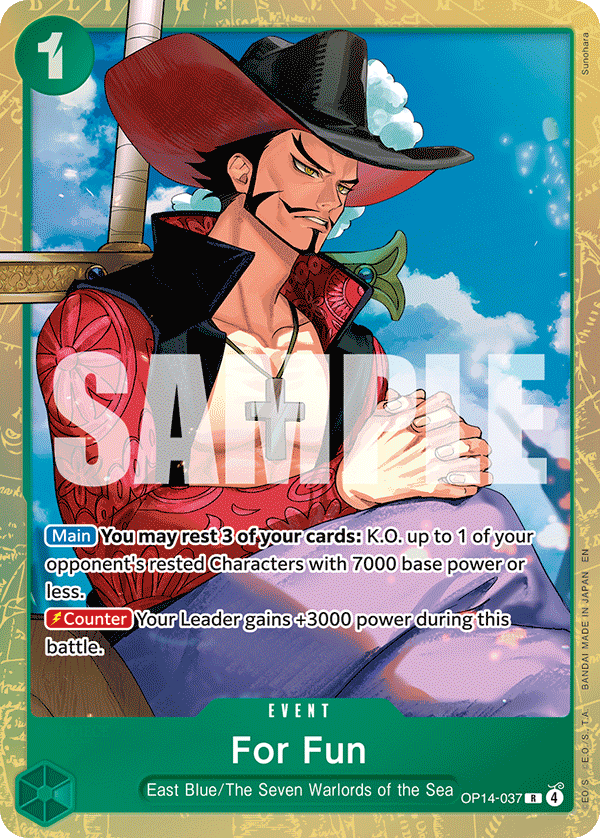 For Fun (PROMOS OP14-037_p1) — Alt Art