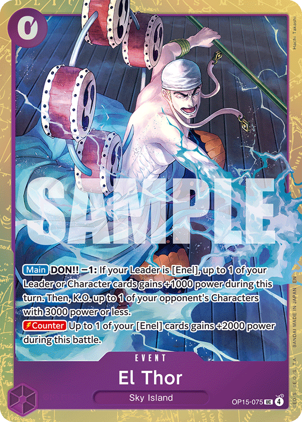 El Thor (PROMOS OP15-075_p1) — Alt Art